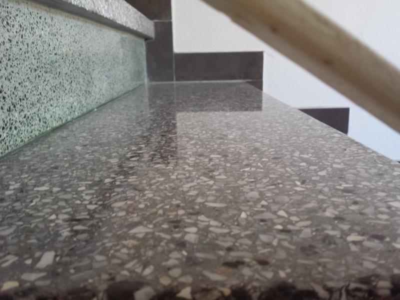  Polieren von Treppenstufen