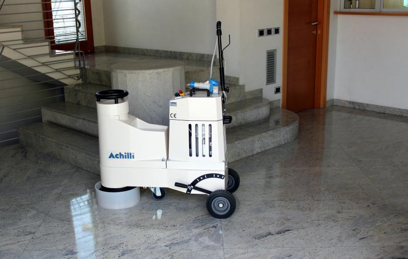 Granitbearbeitung mit Planetenkopf