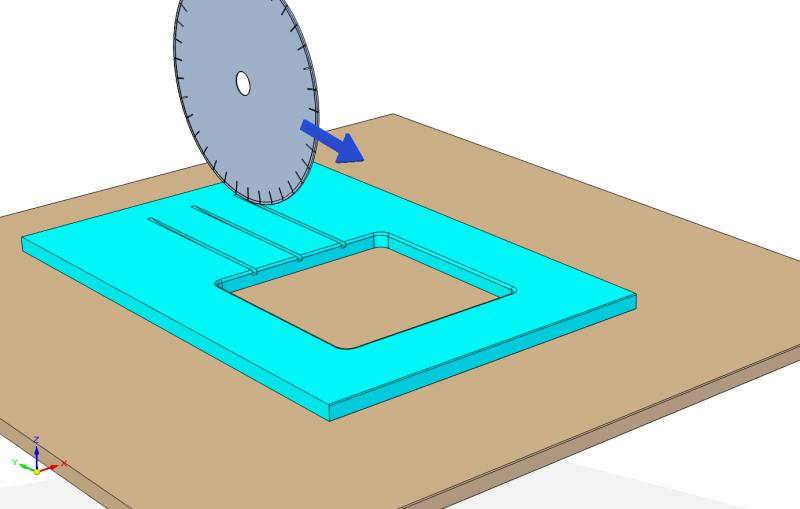 Acanalado del escurridor