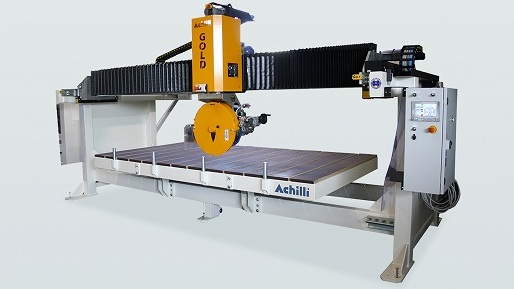 Monoblock bridge saw GOLD for stone 