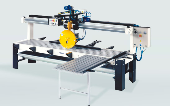 Achilli TFM Mini Bridge Saw 1 Structure