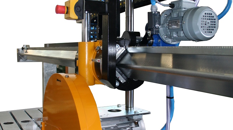 Achilli TFM Mini Bridge Saw 6 Head motion
