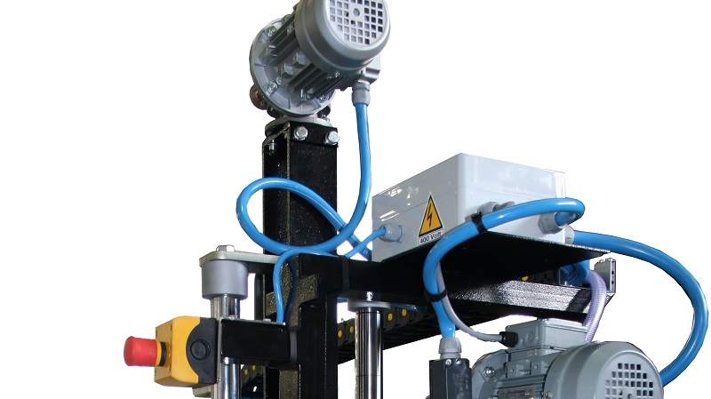 Achilli TFM Mini Bridge Saw 5 Cutting depth adjustment